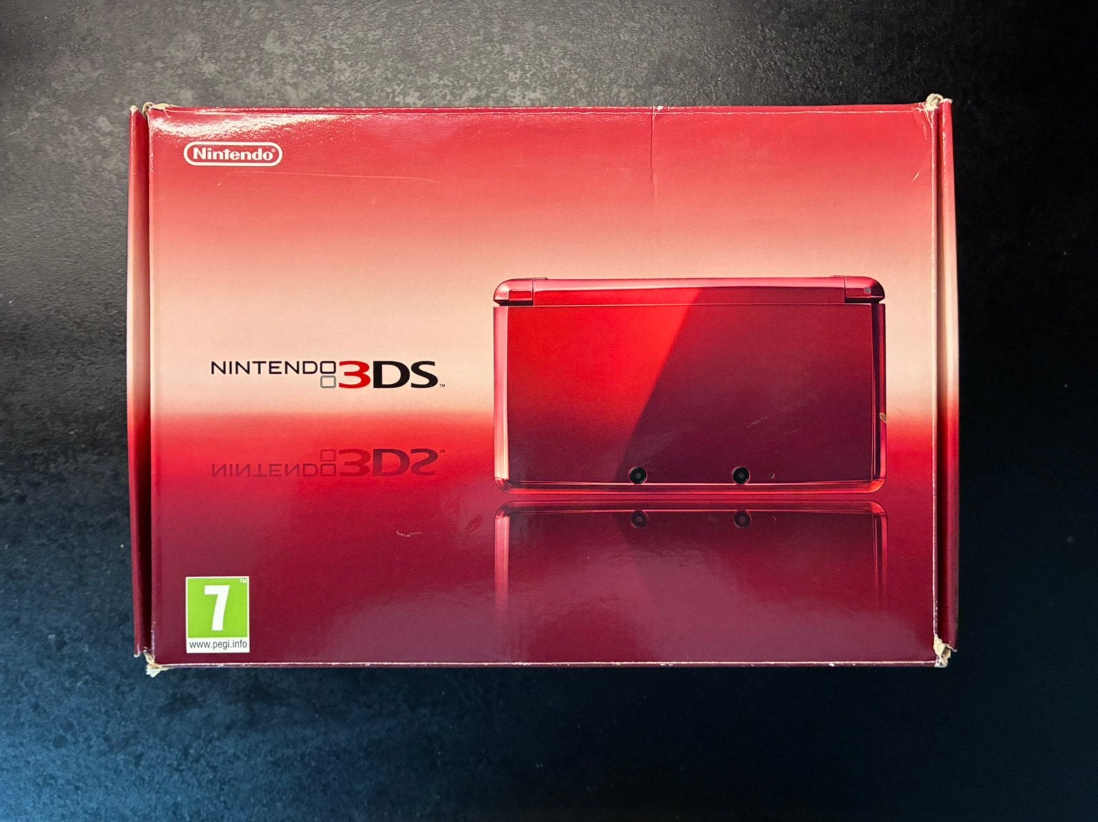 Nintendo 3DS metallic Red met doos en handleidingen Ita., Consoles de jeu & Jeux vidéo, Consoles de jeu | Nintendo 2DS & 3DS, Enlèvement ou Envoi