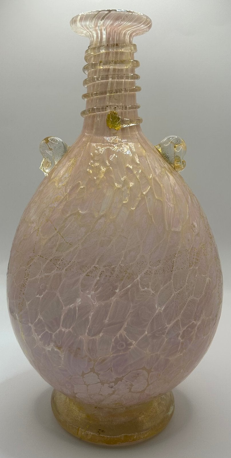 Murano vaas millefiori glas toegeschreven “Imperio Rossi”, Ophalen of Verzenden