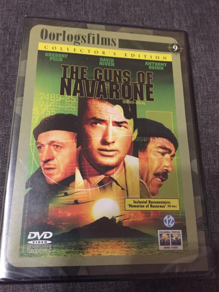 Dvd oorlog film nieuw The guns of Navarone, Vanaf 12 jaar, Ophalen of Verzenden, Nieuw in verpakking, Oorlog