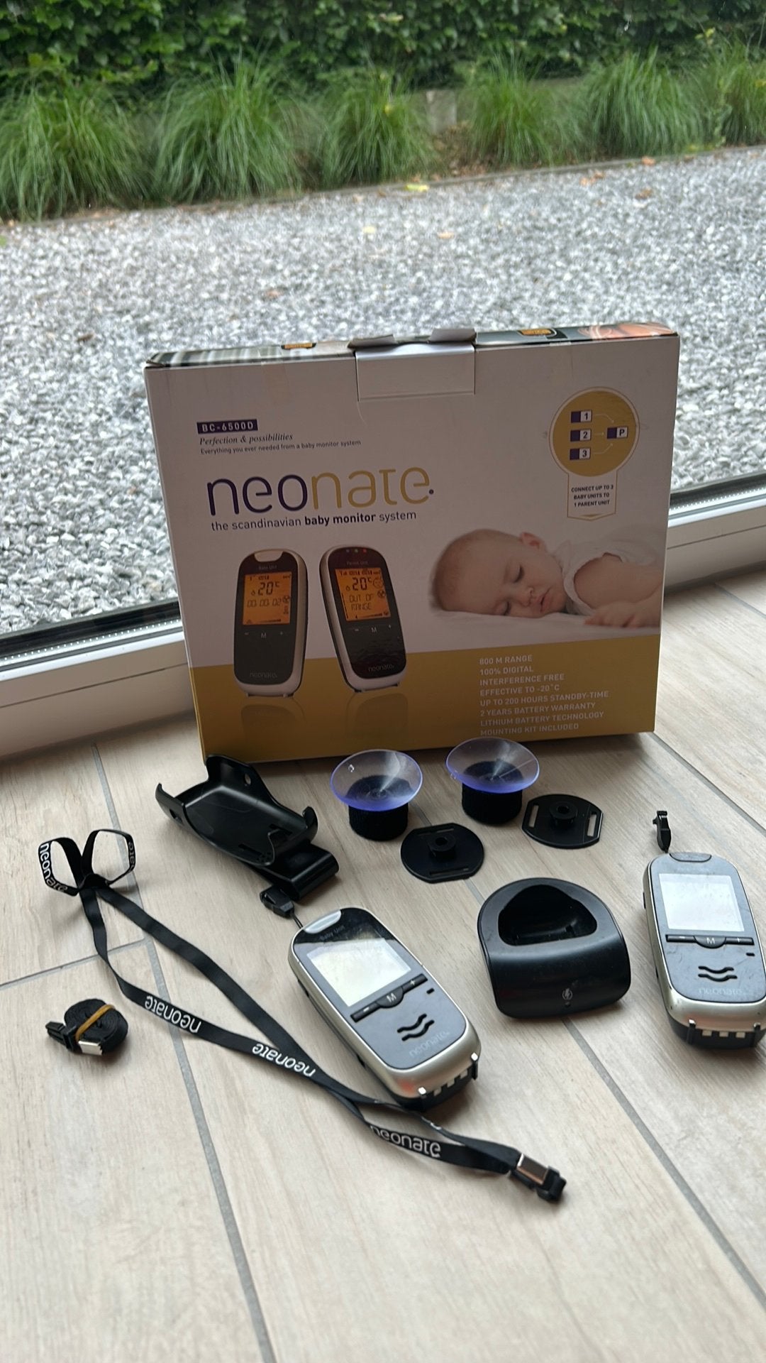 Babyphone neonate, Enlèvement, Utilisé, 250 mètres ou plus, Fonction Répondeur