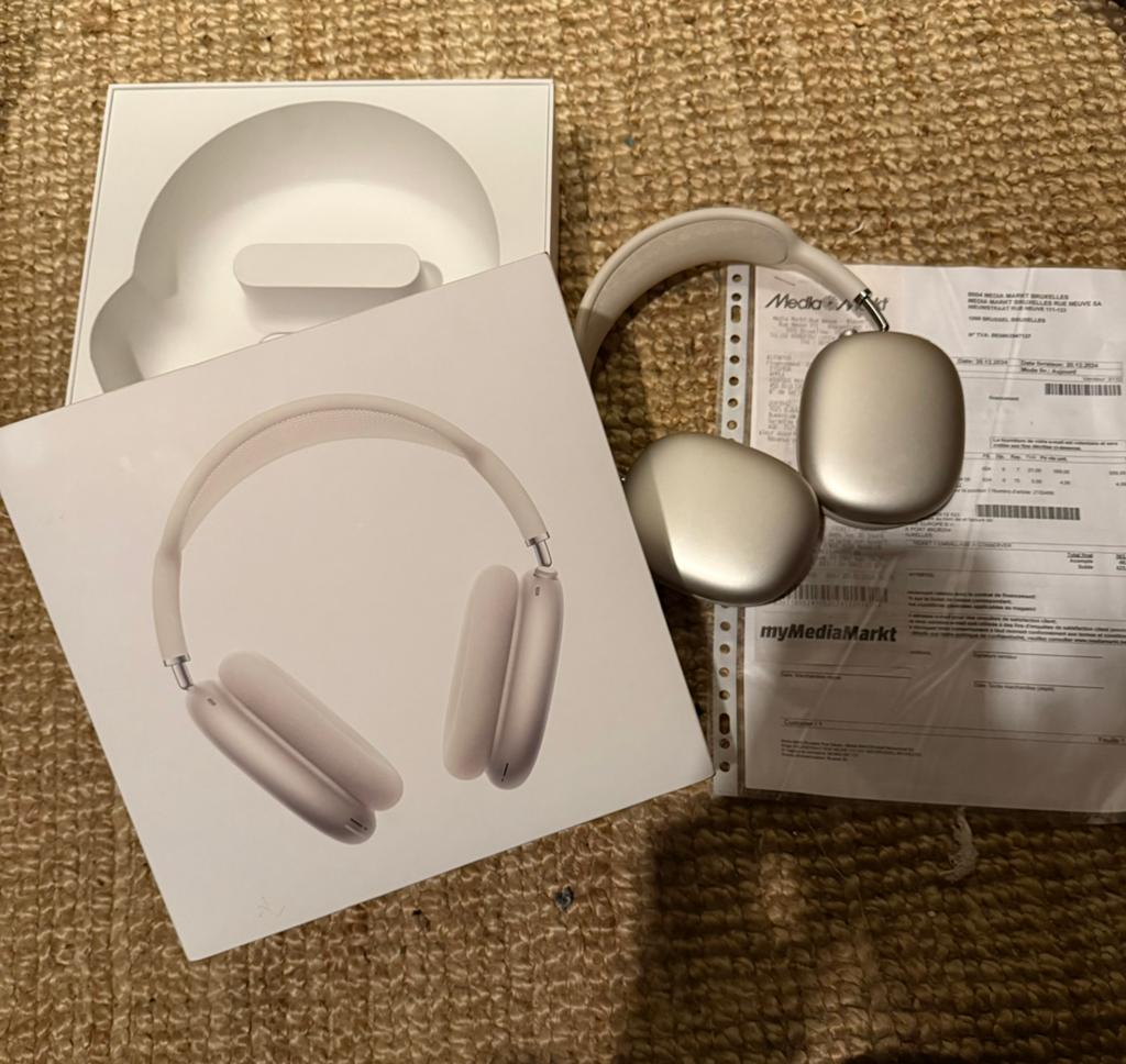 Apple AirPods Max USB-C | kleur Starlight, Ophalen, Zo goed als nieuw