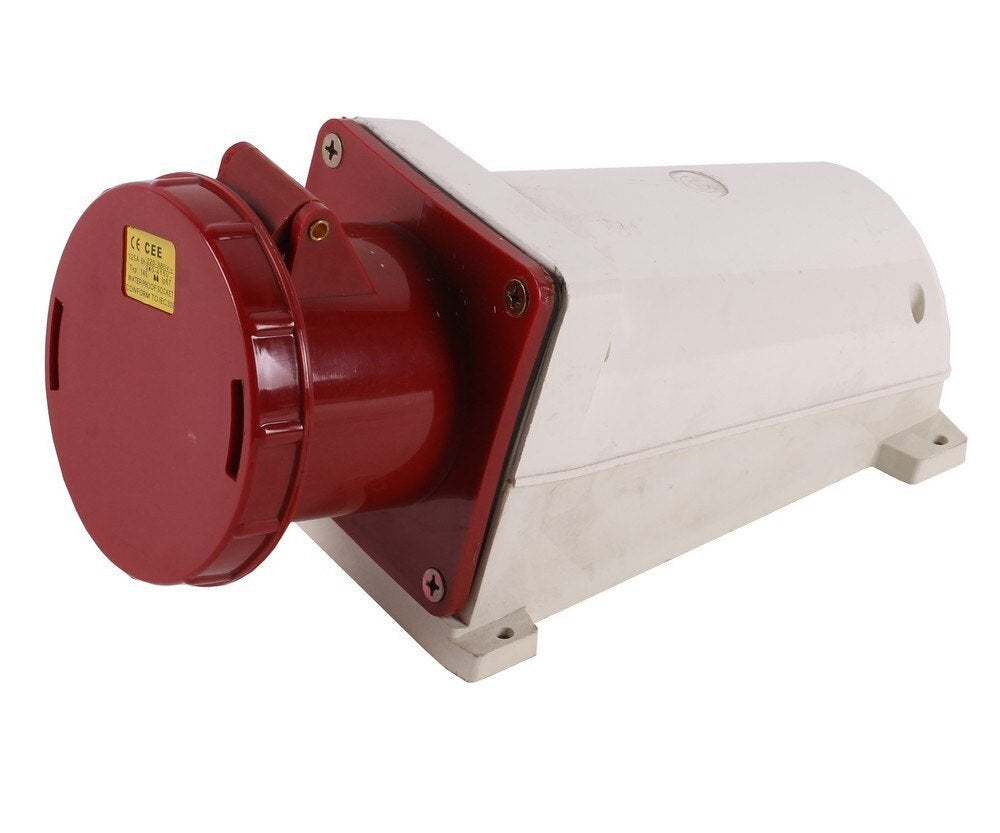 CEE wandcontactdoos 5 polig 125A, Envoi