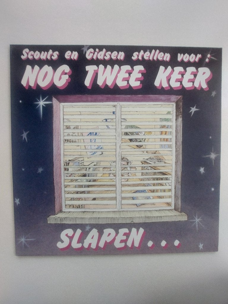 Wim De Craene - Scouts & Gidsen  Nog 2 Keer Slapen, Cd's en Dvd's, Vinyl | Nederlandstalig, Inclusief binnenhoes, Ophalen of Verzenden
