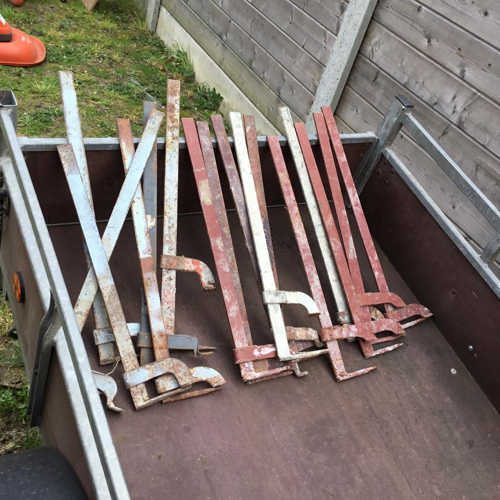 Profielhaken, Ophalen, Gebruikt