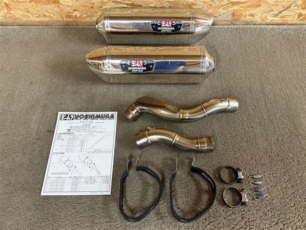 Yoshimura Japan R-77J uitlaten GSX-R1000 GSXR1000 K9 L0 L1, Verzenden, Gebruikt