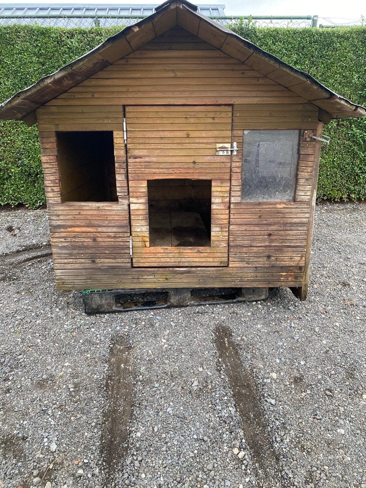 Schuilstal neerhofdieren., Dieren en Toebehoren, Ophalen, Gebruikt