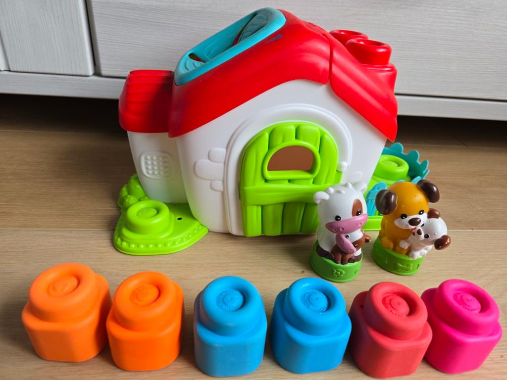 Clementoni soft blokken huis, Kinderen en Baby's, Speelgoed | Fisher-Price, Ophalen of Verzenden
