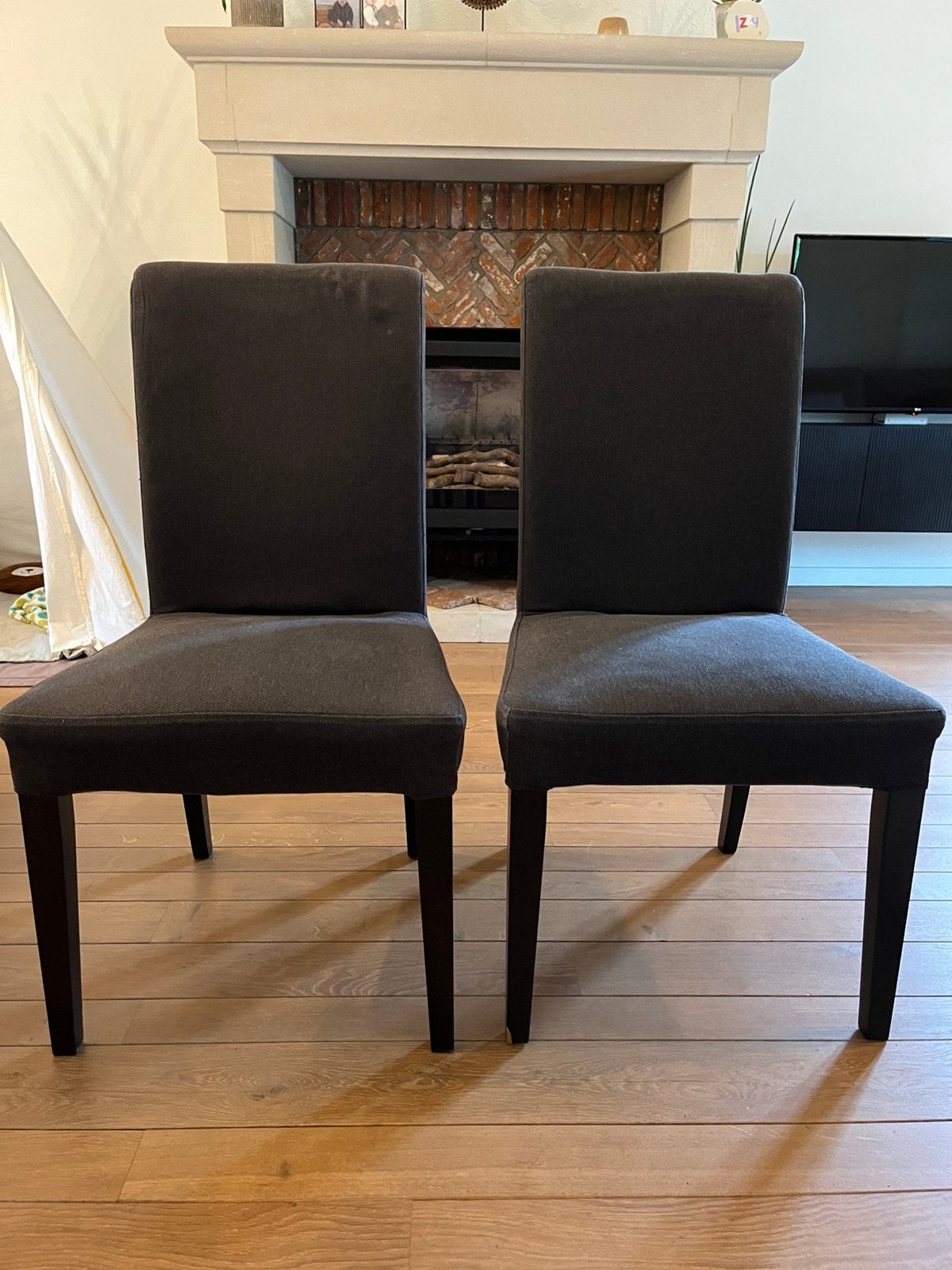 6 ikea stoelen, Huis en Inrichting, Ophalen, Gebruikt