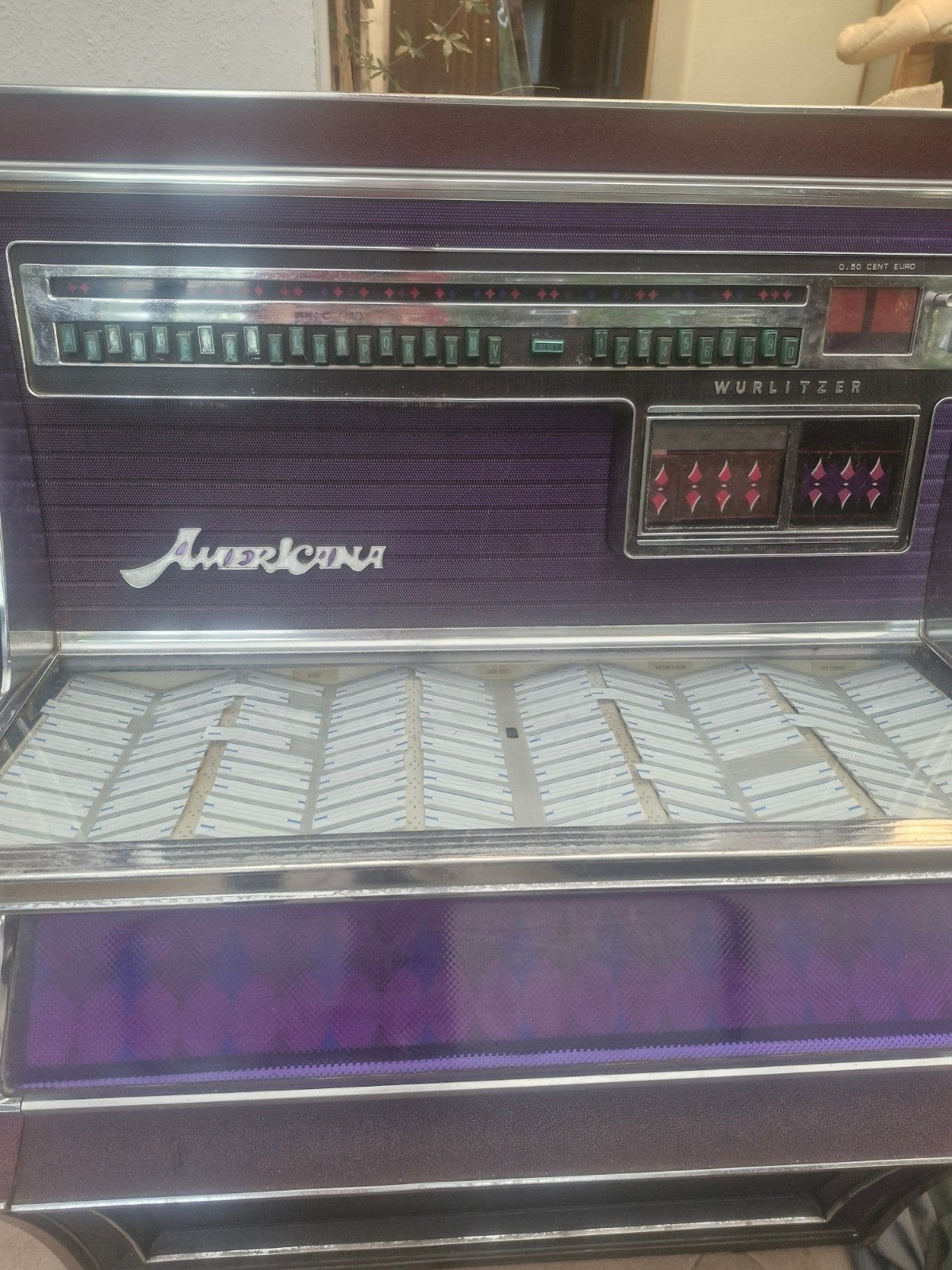 Jukebox wurlitzer, Ophalen, Wurlitzer