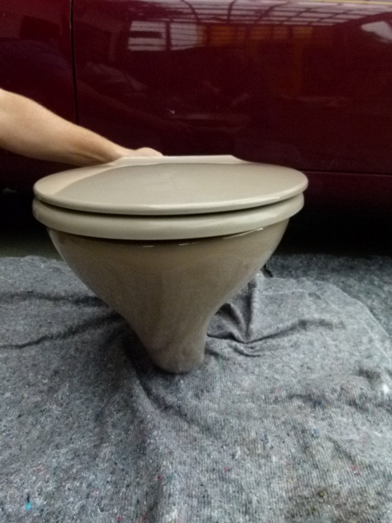 vintage hangtoilet wc Ideal Standard 70er, Ophalen, Huis en Inrichting