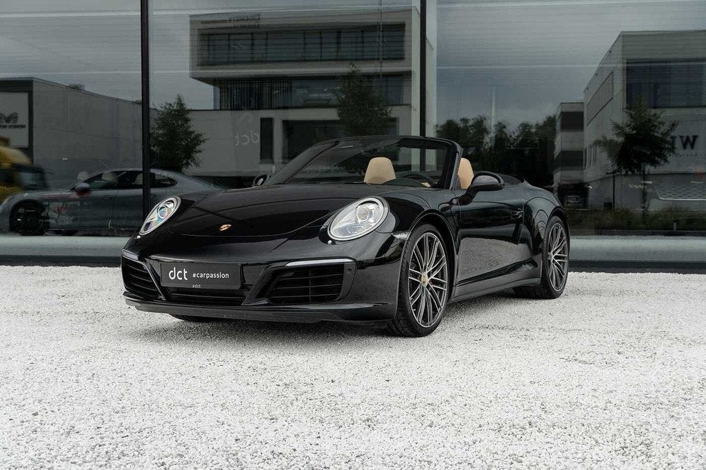 Porsche 911 CARRERA 991 4S Cabrio *ONLY 12830 KM* (bj 2016), Auto's, Porsche, Automaat, 4 zetels, Gebruikt, Zwart