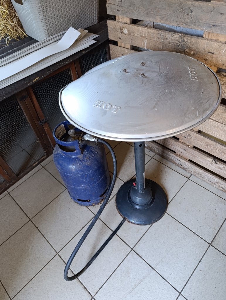 Parasol chauffant chauffage d'extérieur au gaz, Enlèvement ou Envoi, Comme neuf, Gaz, Parasol