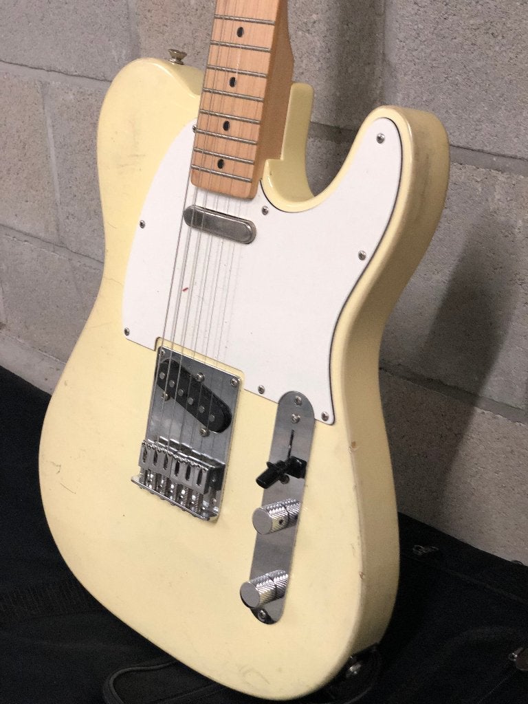 Squier Affinity Telecaster (2014) + housse, Enlèvement, Utilisé, Fender