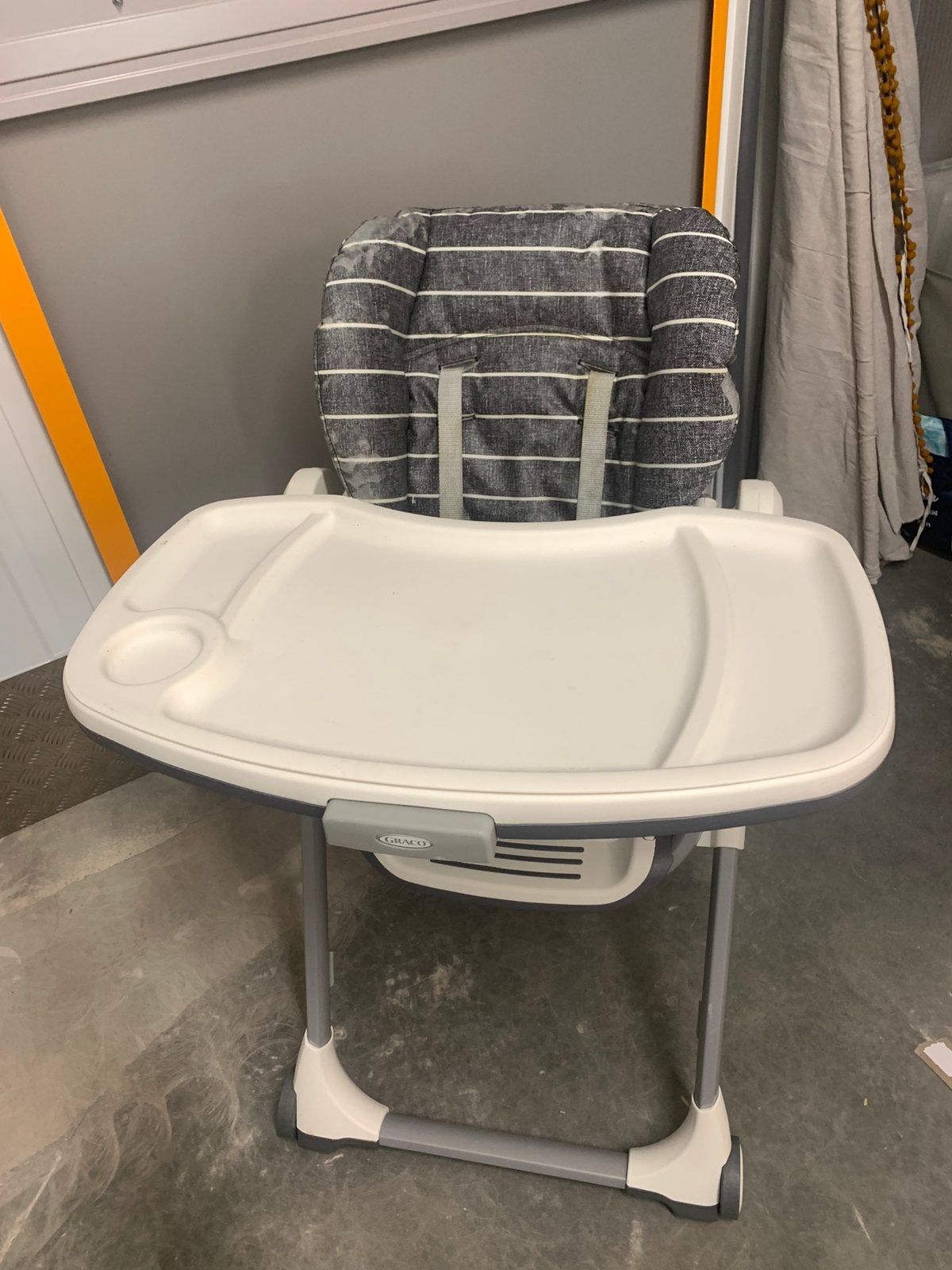 Chaise haute pliable, Caravanes & Camping, Enlèvement, Utilisé