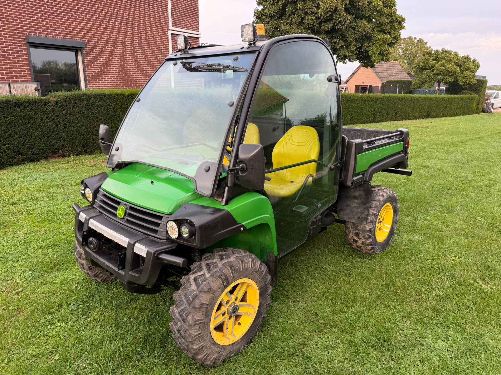 John deere gator cuv 855D, Ophalen