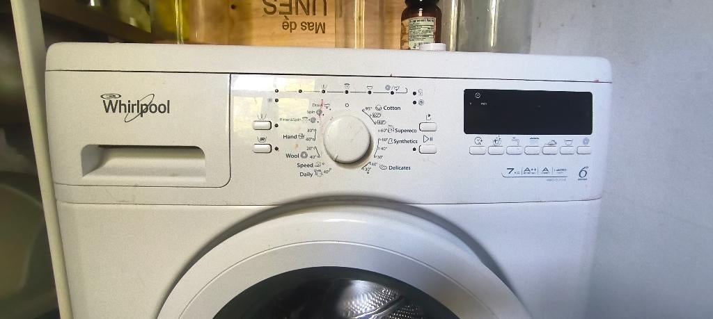 Machine à laver. Lave linge, 6 à 8 kg, Enlèvement, Utilisé, 1200 à 1600 tours