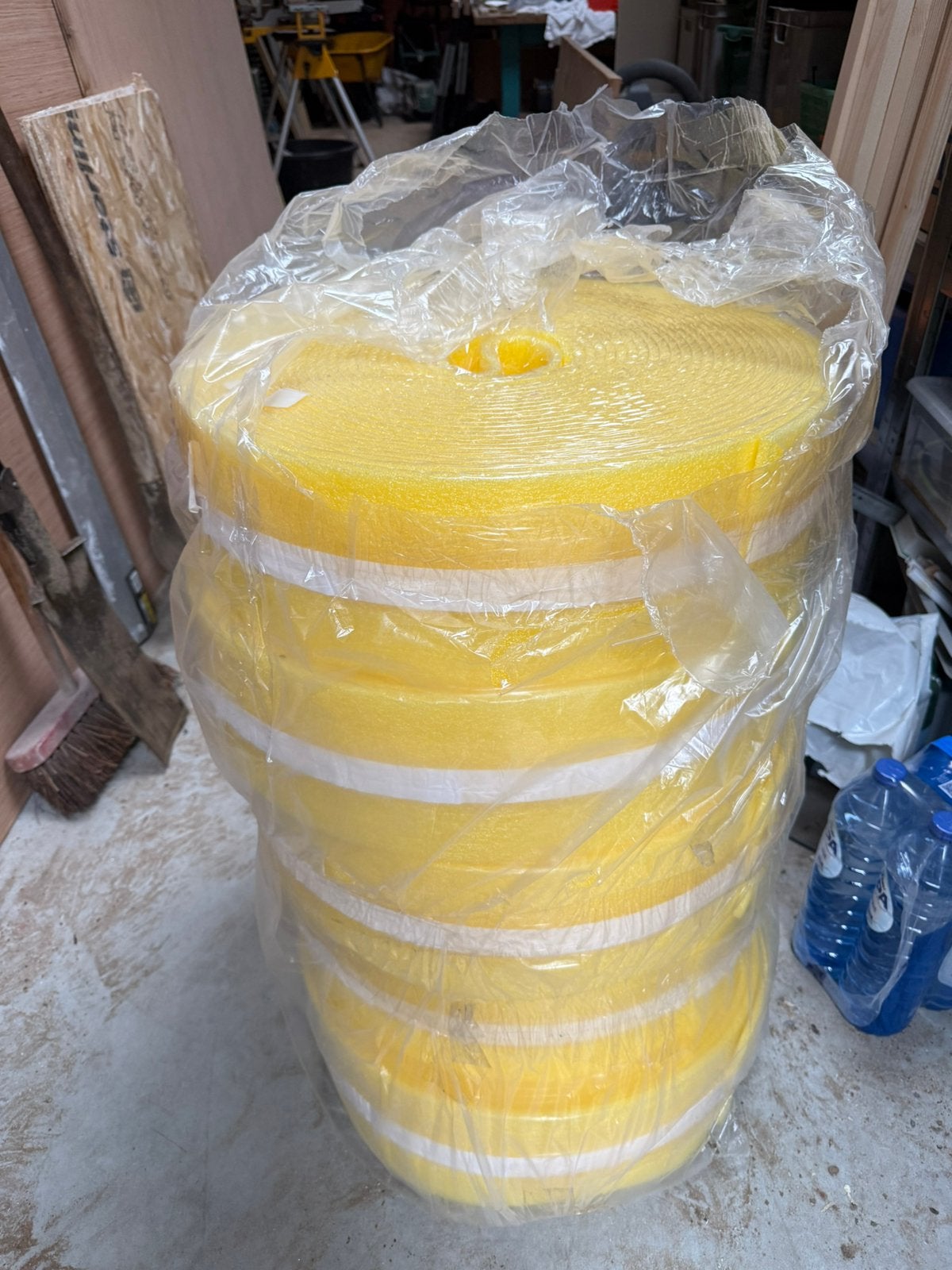 Randisolatie 5 rollen van 25m nieuw. Gratis!, Doe-het-zelf en Bouw, Ophalen, Nieuw, Overige materialen