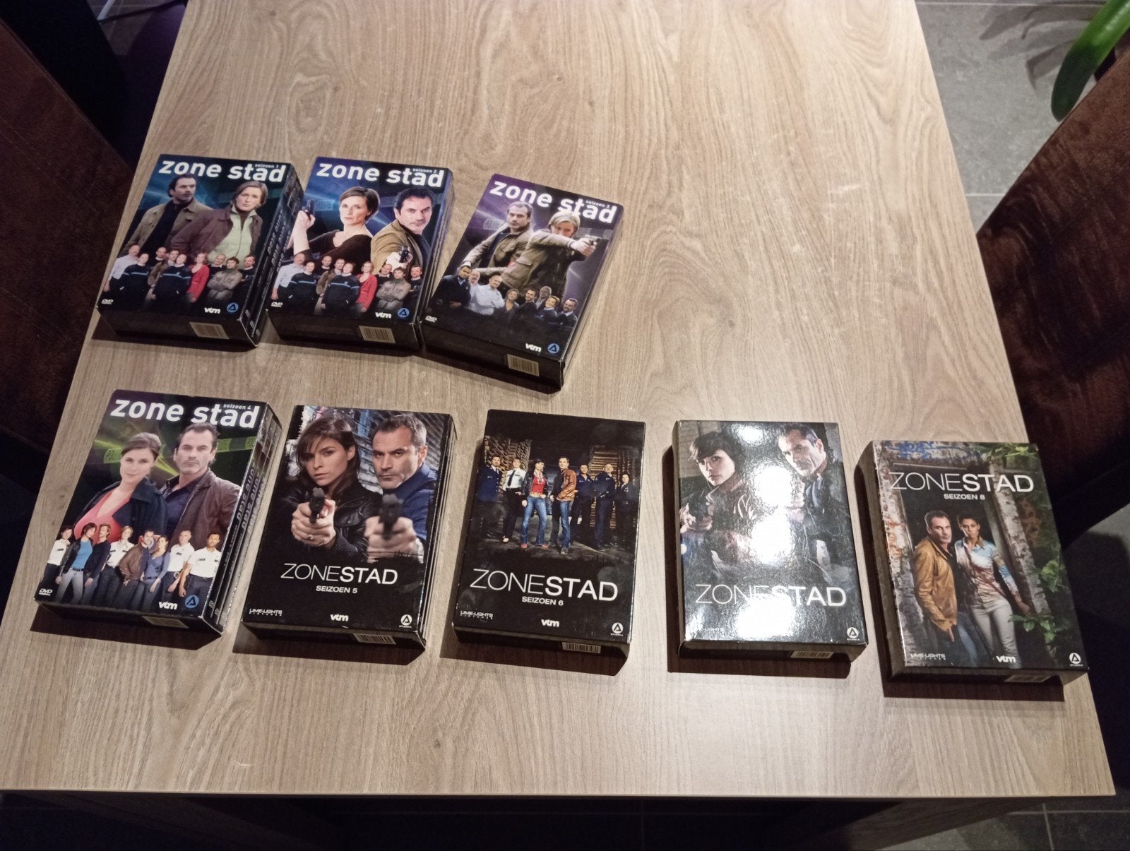ZONE STAD DVD, seizoen 1 tot 8 compleete serie, Cd's en Dvd's, Dvd's | Tv en Series, Ophalen, Seizoen 1