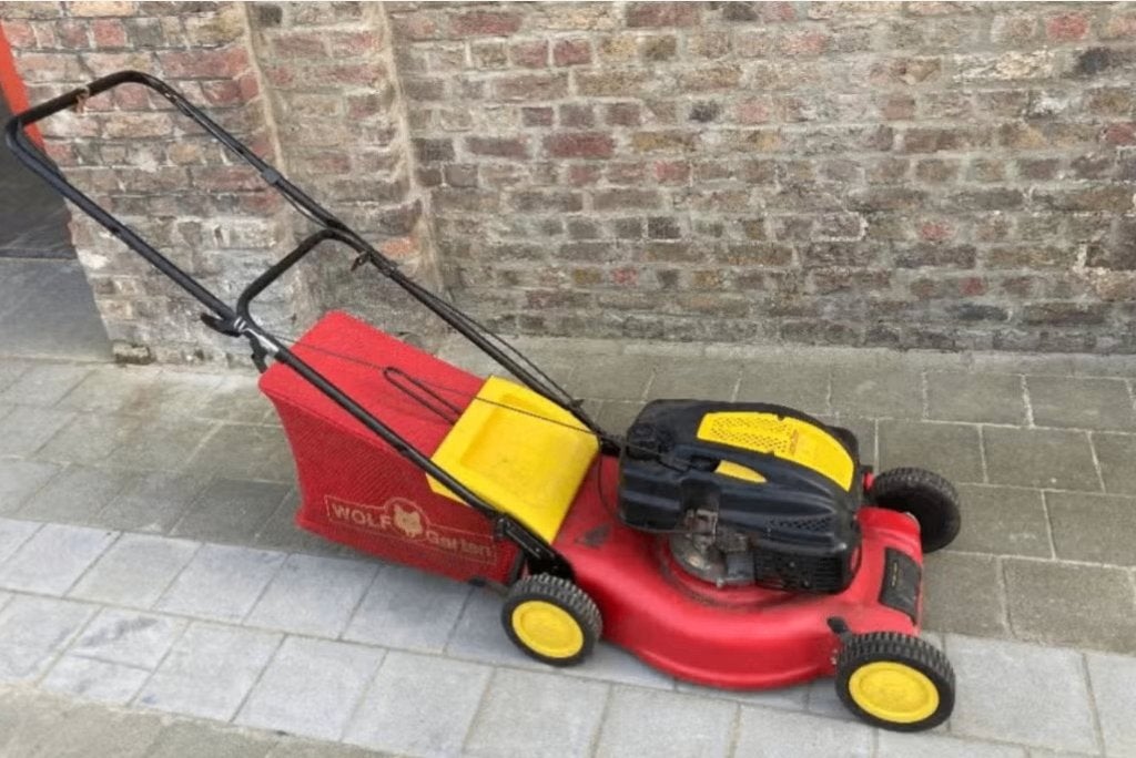 grasmaaier Wolf-Garten., Tuin en Terras, Grasmaaiers, Gebruikt, Ophalen
