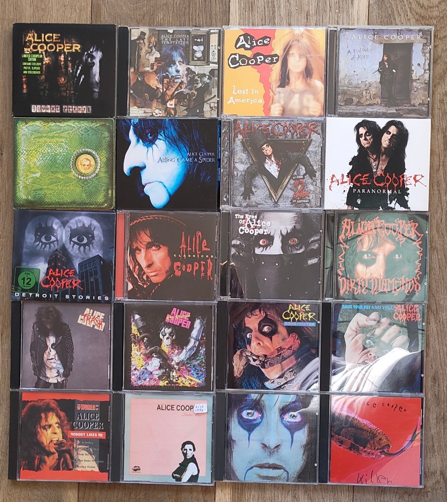 Alice Cooper - CD lot, CD & DVD, CD | Hardrock & Metal, Enlèvement ou Envoi, Hard rock, Album