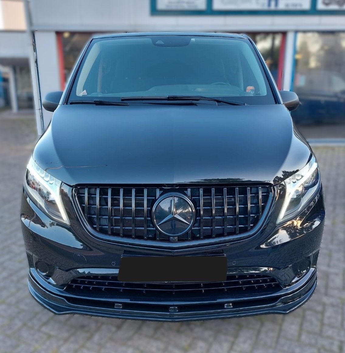 AMG grill zwart - zwart Mercedes Vito 2020 - 2024 W447, Enlèvement ou Envoi, -, -, -