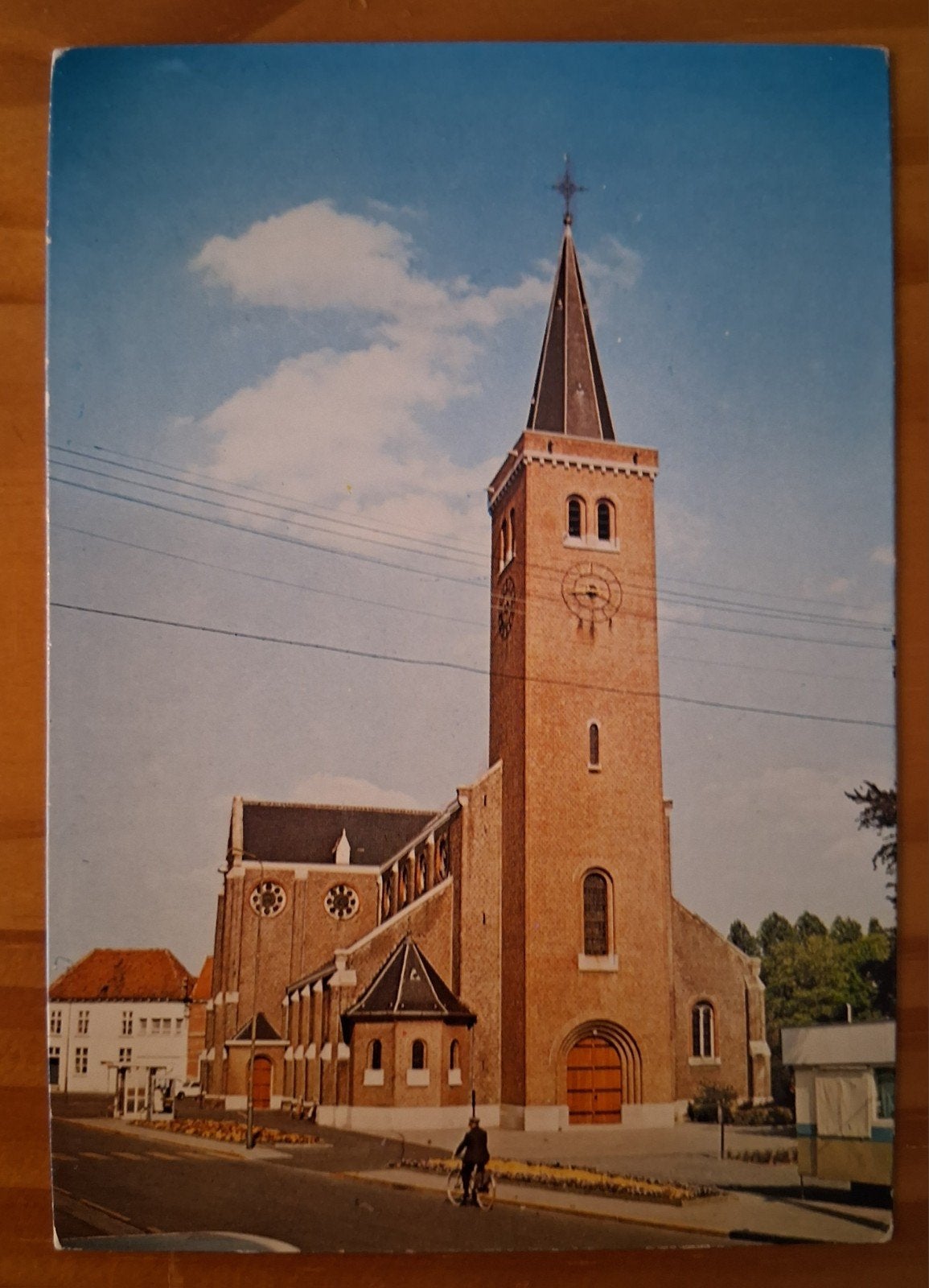 Postkaart Boekhoute kerk, Verzamelen, Ophalen of Verzenden