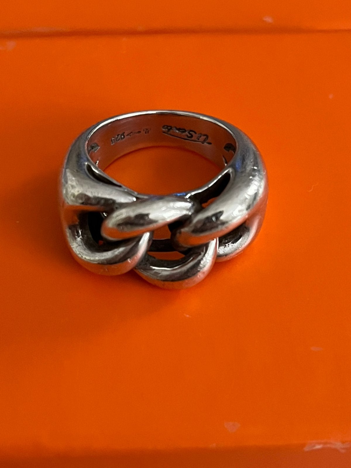 Ti sento zilveren ring 925, Ophalen of Verzenden, Zo goed als nieuw