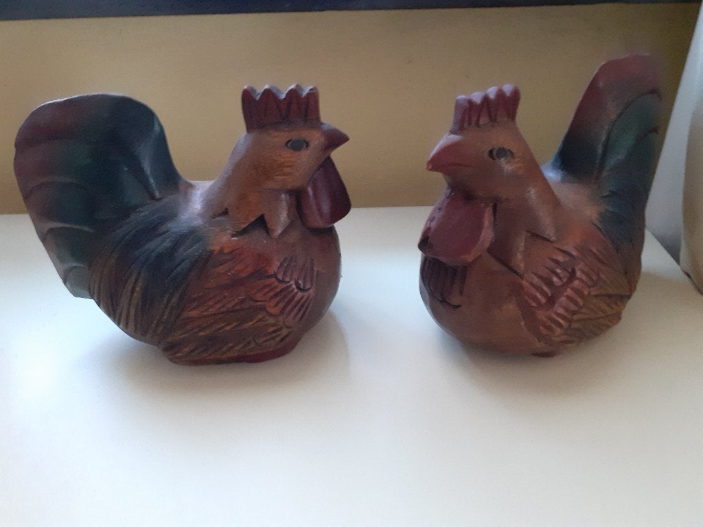 beeldjes in hout, steen en koper, Ophalen of Verzenden