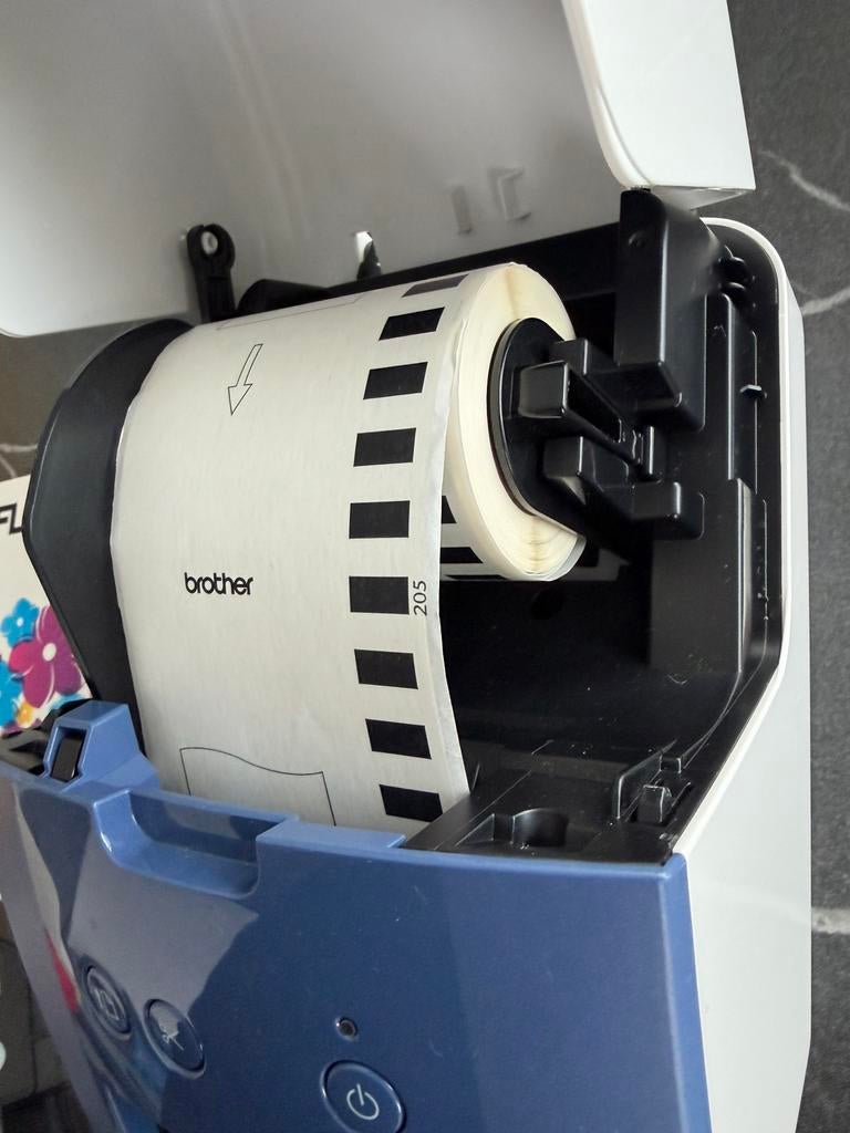 Brother QL-600 label printer, Computers en Software, Ophalen, Zo goed als nieuw