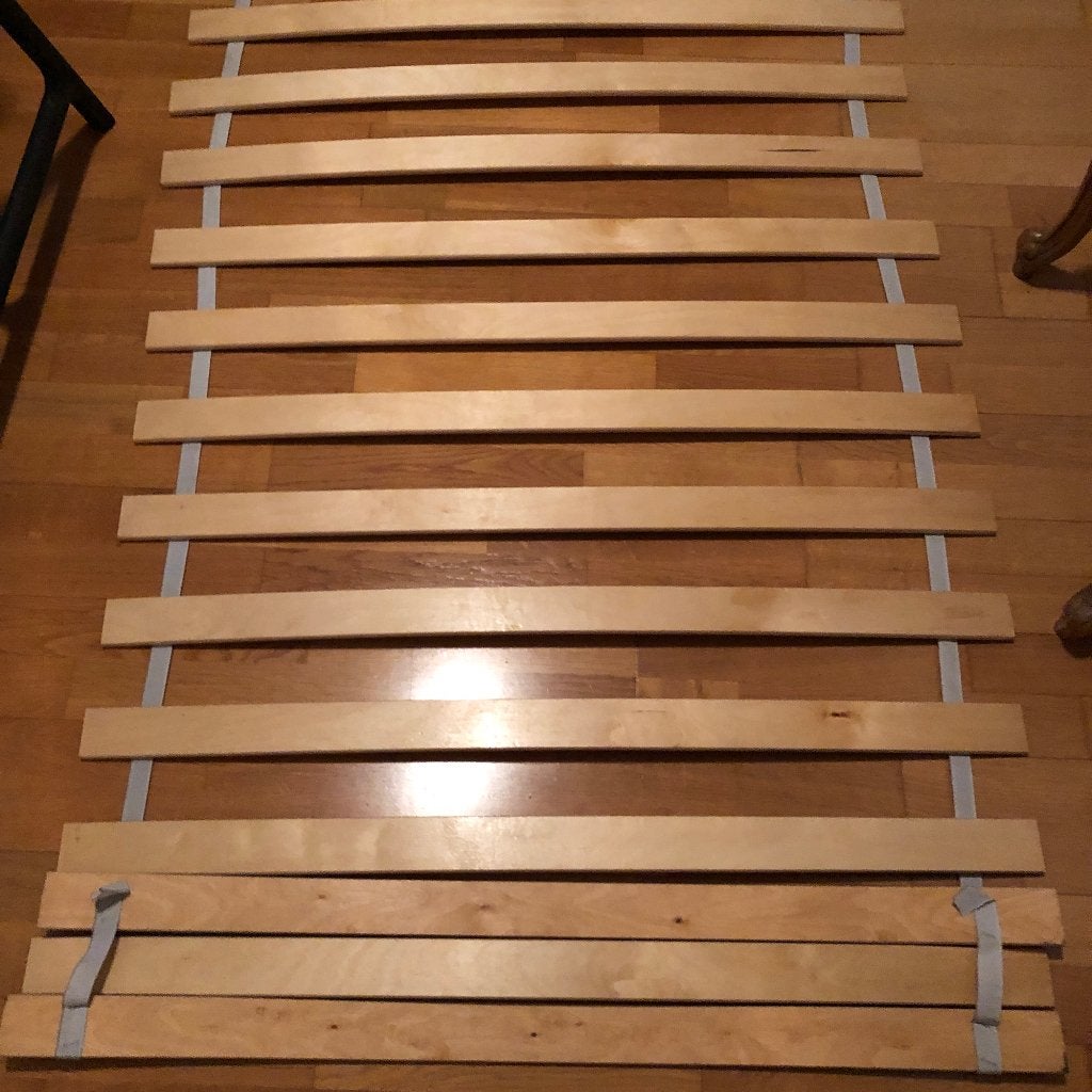 Lattenbodem 90x200 cm LUROY, Huis en Inrichting, Ophalen, Gebruikt, 90 cm, Eenpersoons