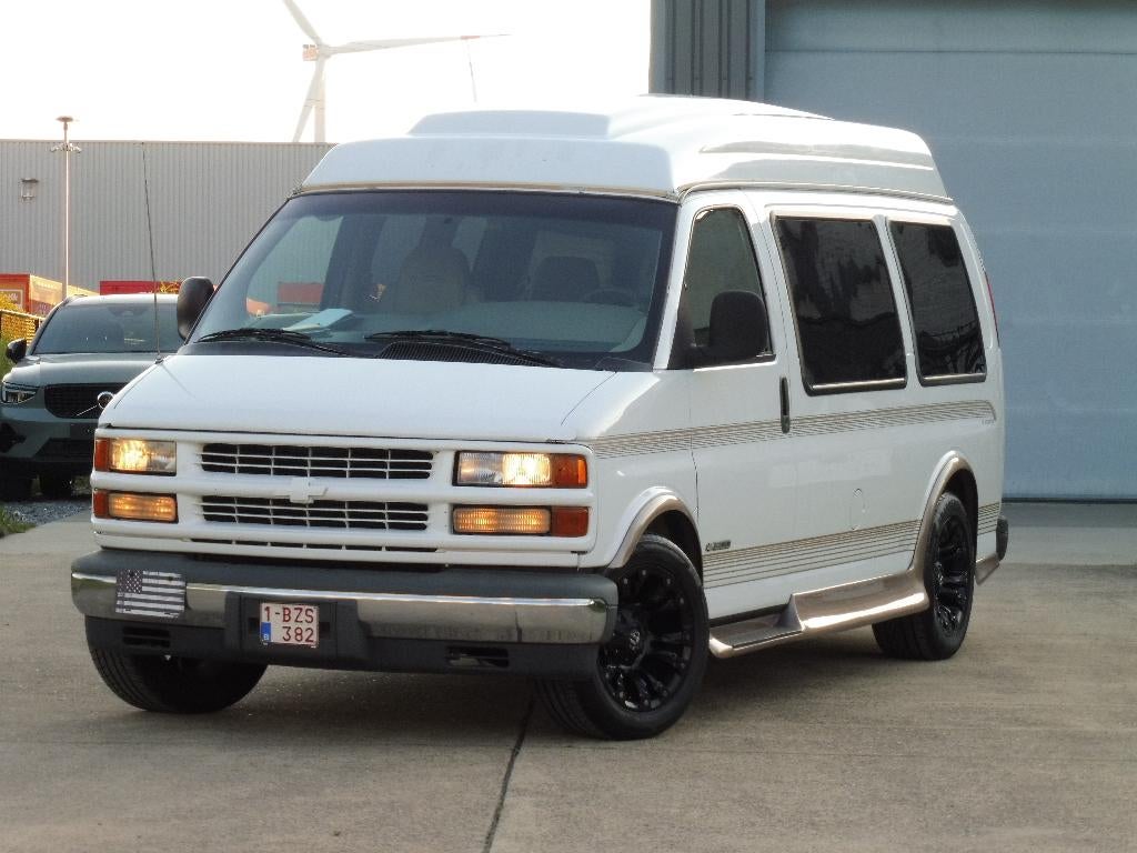 Chevrolet Express Conversion Van, 1998, 5.7 V8, LPG, ..., Cuir, 6 portes, Beige, Entreprise
