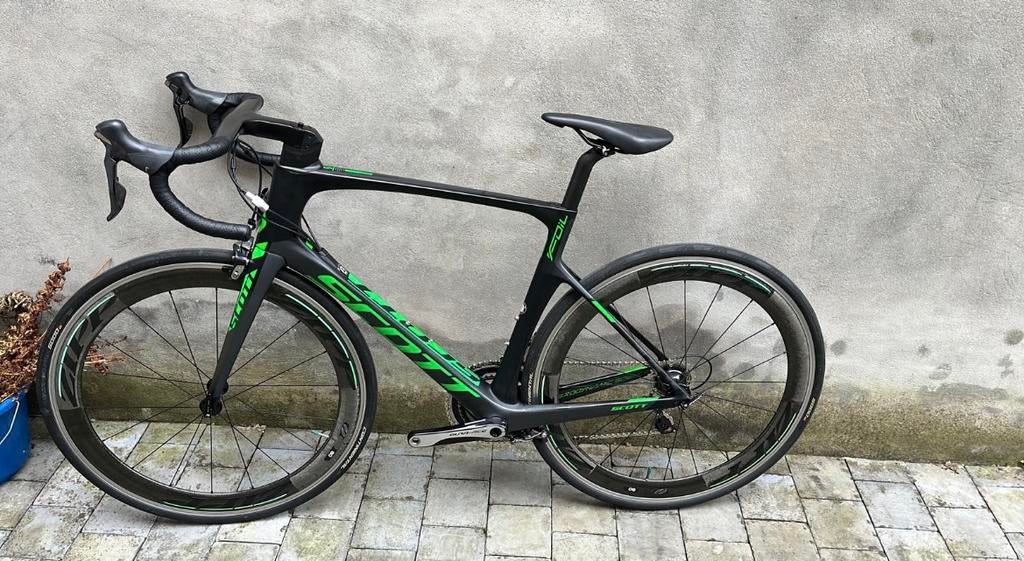 Scott Foil Team Issue racefiets, Fietsen en Brommers, Fietsen | Racefietsen, Ophalen, Zo goed als nieuw