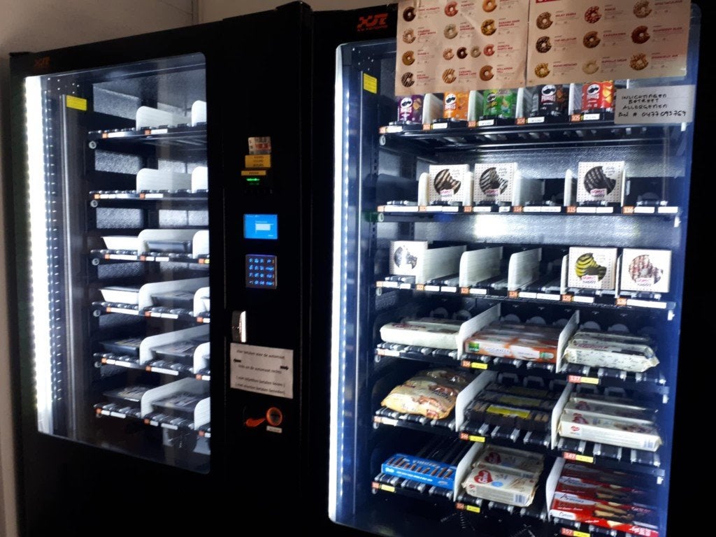 Double slaves vending machine, Zakelijke goederen, Ophalen, Brood en Banket