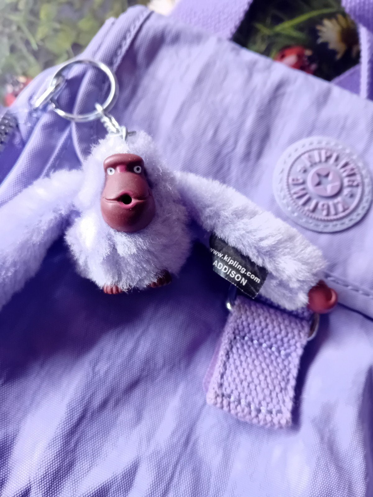 kipling handtas, Ophalen, Zo goed als nieuw, Paars, Handtas