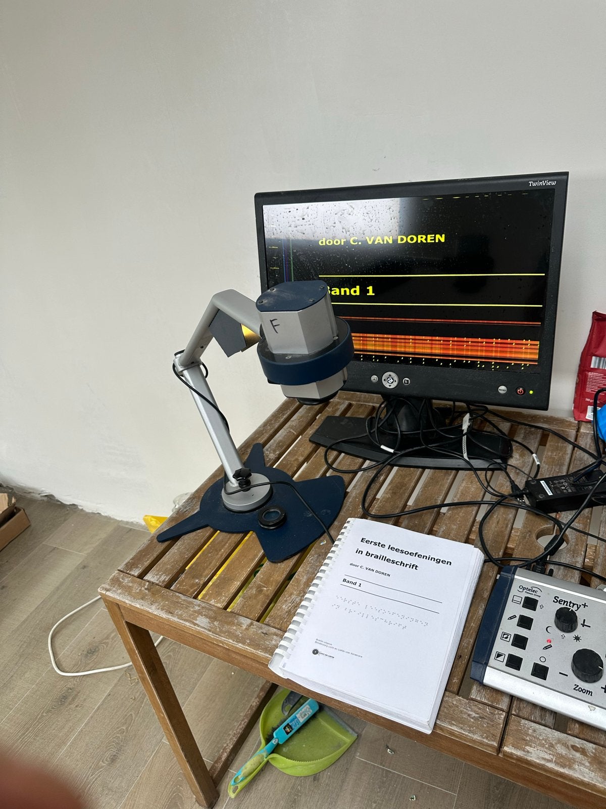 Optelec Sentry+ beeldschermloep met TwinView-scherm, Ophalen, Gebruikt, Overige typen