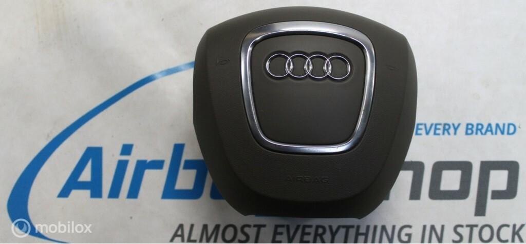 Stuur airbag bruin 3 spaak Audi A5 (2007-2016), Auto-onderdelen, Besturing