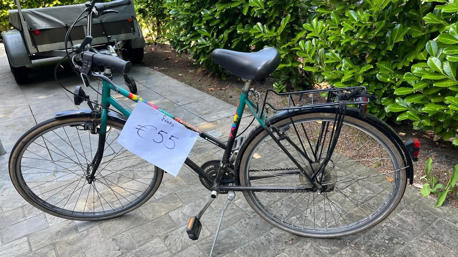 Stadsfiets, Fietsen en Brommers, Fietsen | Dames | Omafietsen, Gebruikt, Versnellingen, Velgrem, Ophalen of Verzenden