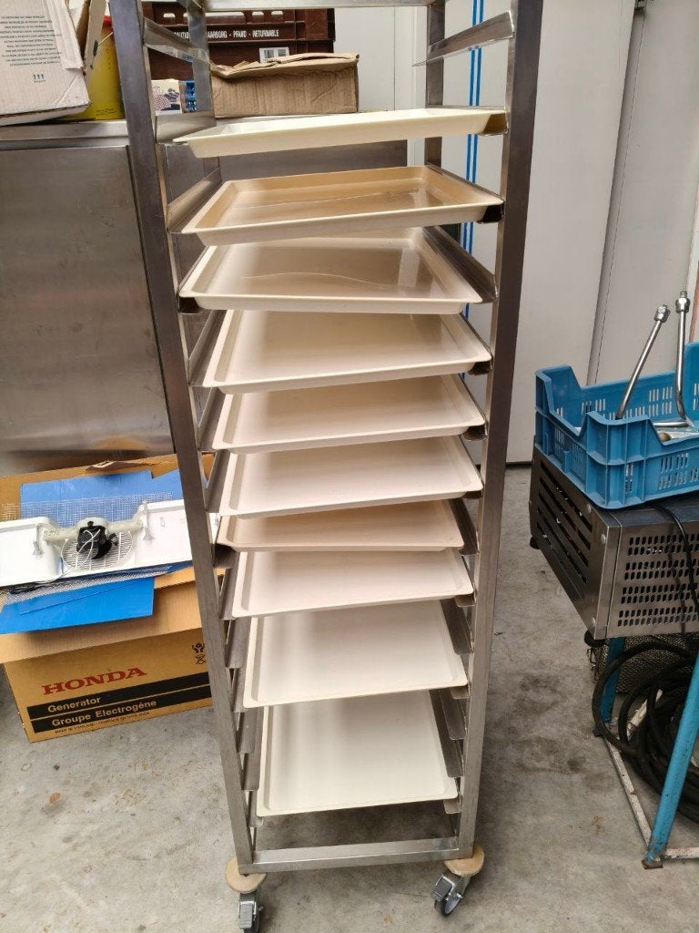 Chariot en inox 60x40, Articles professionnels, Enlèvement