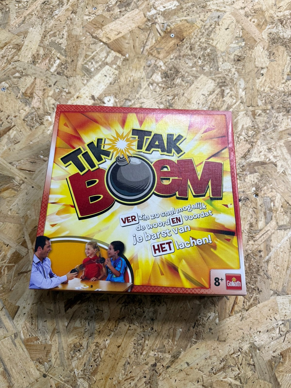 Tik tak boem spel, Vijf spelers of meer, Ophalen of Verzenden, Zo goed als nieuw