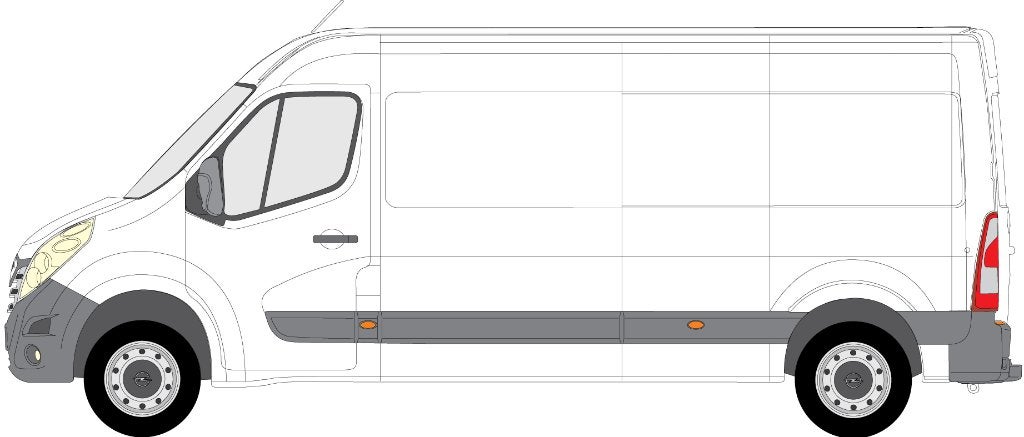 Nouveaux revêtements muraux Renault Master, Opel Movano L3H2, Enlèvement, Neuf, Nissan