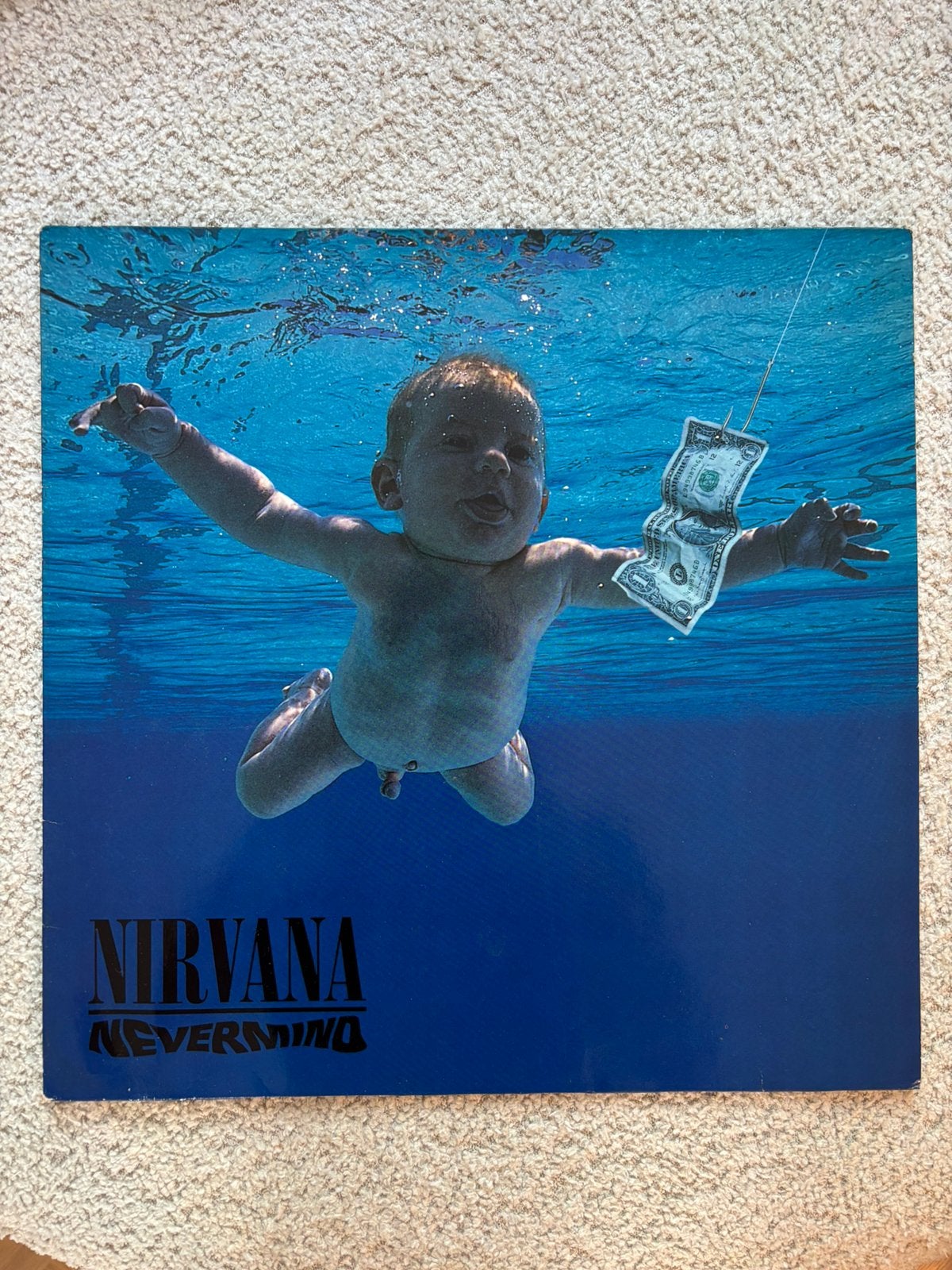 Lp nirvana - nevermind 1991 eu persing vg++\near mint, Enlèvement ou Envoi, Comme neuf, LP