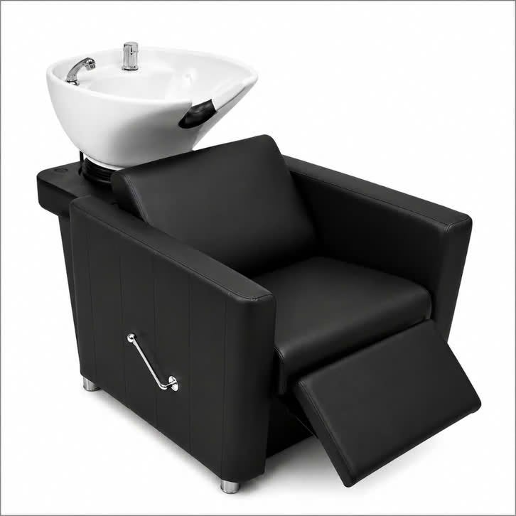 Wasunit Lumora White Basin Professionele met Zwarte Wasbak, Huis en Inrichting, Zwart, Overige materialen, Nieuw, Ophalen of Verzenden