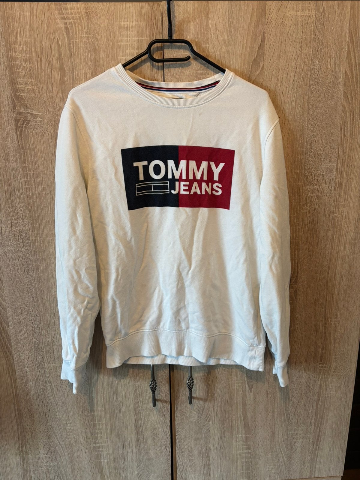 Pull tommy jaens, Kleding | Dames, Truien en Vesten, Ophalen of Verzenden, Zo goed als nieuw, Maat 36 (S), Wit