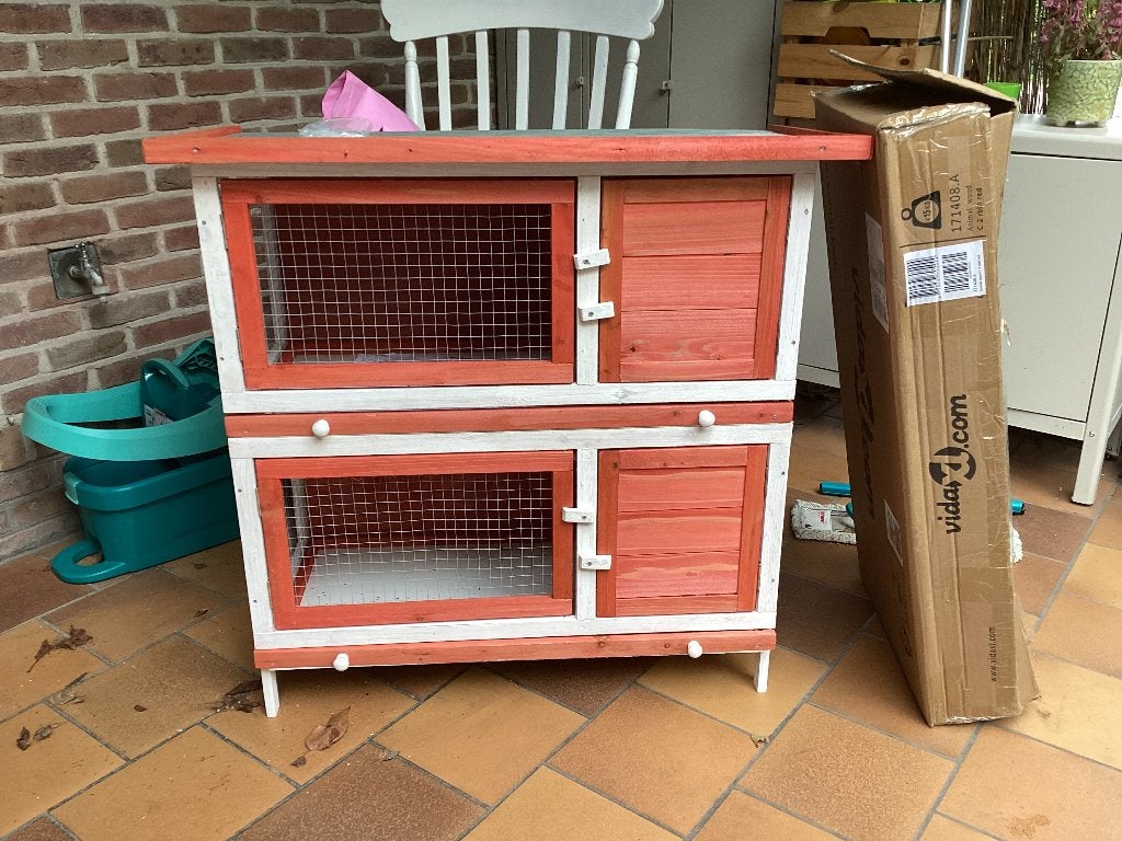 Konijnenhok, Dieren en Toebehoren, Ophalen, Nieuw, 90 cm of meer, Konijn