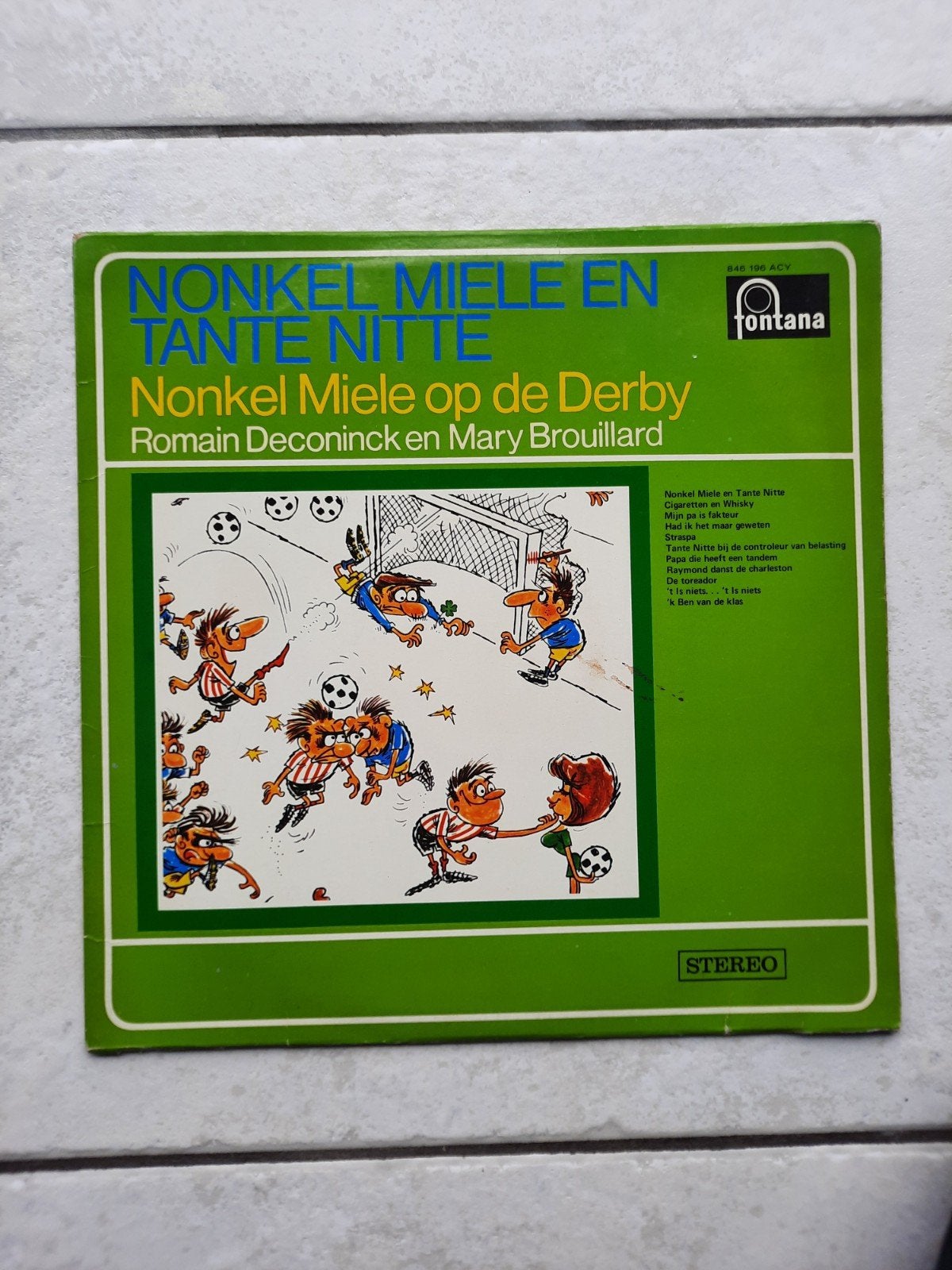 Komische LP met Romain Deconinck ( Nonkel Miele )., Ophalen