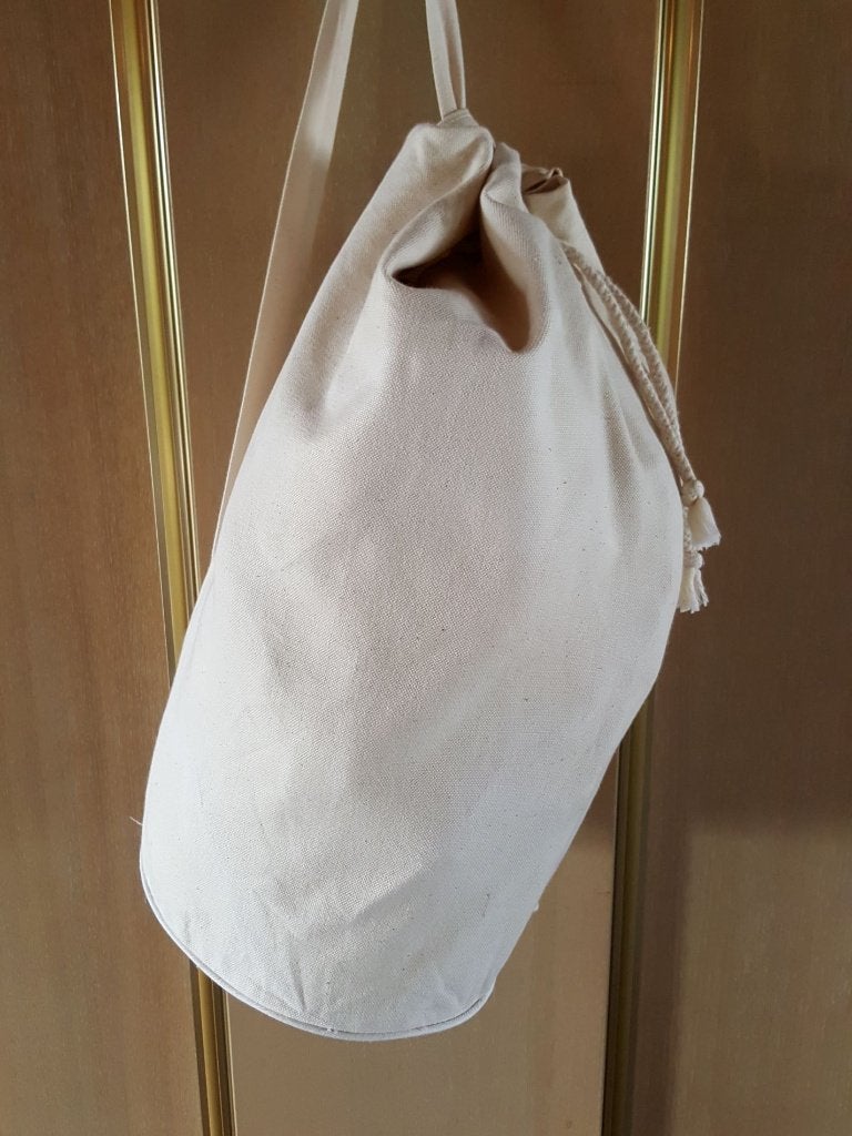 plunjezak van pitjeskatoen (zo goed als nieuw), Ophalen of Verzenden, Nieuw, Beige, Overige merken