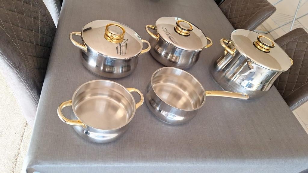 Kookpottenset Demeyere, Huis en Inrichting, Keuken | Potten en Pannen, Ophalen