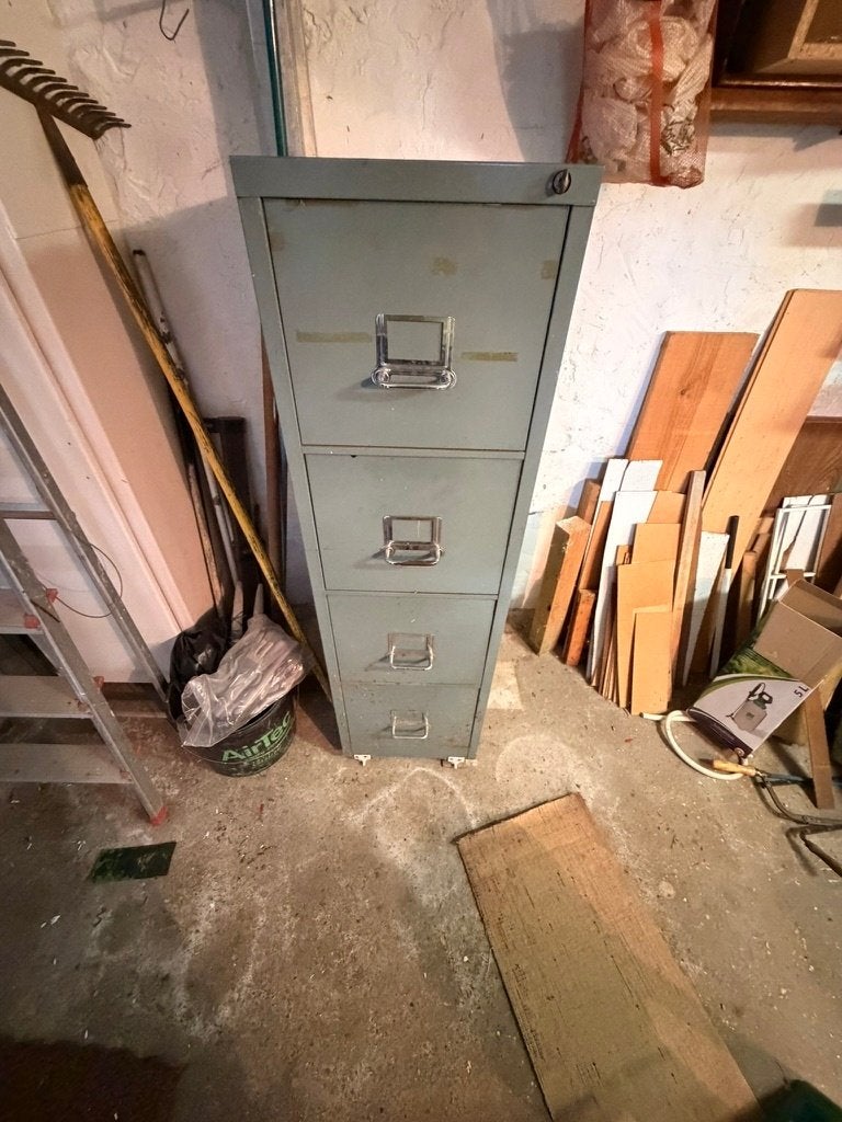 Armoire classeur industriel, Maison & Meubles, Armoires | Casiers, Enlèvement, Utilisé