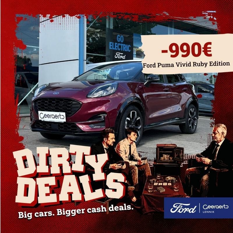 Ford Puma Ecoboost mHEV Vivid Ruby Edition, Autos, Achat, Puma, Entreprise, Autres couleurs
