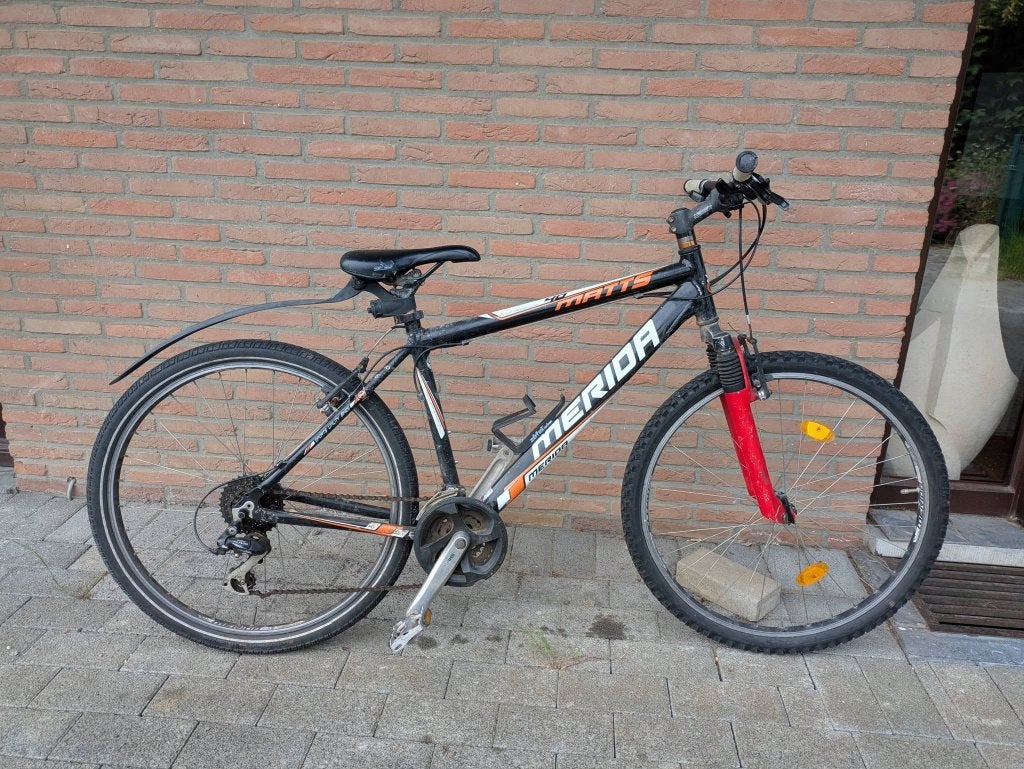 jongensfiets, Gebruikt, Merida, Schijfrem, Ophalen